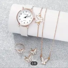 時計とジュエリー5点セット(2種類)
