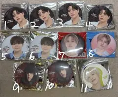 TREASURE★JIHOON☆缶バッジ13個セット TREASURE☆JIHOON☆缶バッジ13個セット - メルカリ