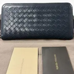 新品同様‼️ 希少 ボッテガヴェネタ 財布 長財布 リザード ラウンド