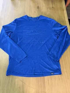 Patagonia キャプリーン　デイリークール　ロングスリーブ　M ブルー