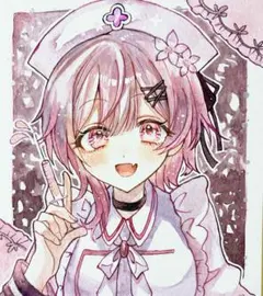 魔法少女ノ魔女裁判 桜羽エマ クラウドファンディング 色紙 - メルカリ