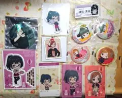呪術廻戦 缶バッジ・ポストカード・クリアファイル セット 禪院真希 釘崎野薔薇