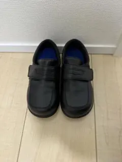 【美品】子供用フォーマルシューズ 結婚式に1回着用 マジックテープ付き