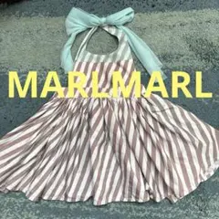 MARLMARL ストライプエプロン