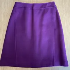 マッキントッシュフィロソフィー　レディース　スカート　ワインレッド