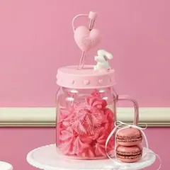 韓国スタバ限定 バレンタイン うさぎモチーフ タンブラー