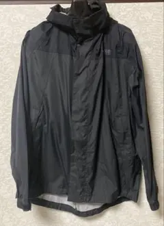 LOGOS ブラック フード付き マウンテンパーカー LL