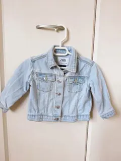 美品 ZARA×Disney ミニーちゃん デニムジャケット 80サイズ