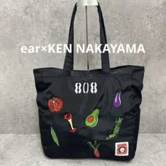 ear×KEN NAKAYAMA 808 刺繍 リュック イアパピヨネ ブラック - メルカリ