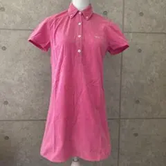 ALBAROSA  コーデュロイ ワンピース 半袖 シャツワンピース