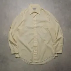 70s Arrow KENT ドレスシャツ 15 1/2-32 クリームイエロー