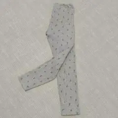 ユニクロ　レギンス 130cm　花柄ネイビー