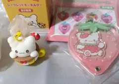 はなまるおばけ　ティーカップ　アクリルチャーム