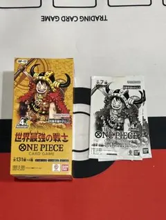 ワンピースカードゲーム 世界最強の戦士 OP-17 BOX プロモ2枚付き