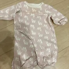アルパカ　動物柄ロンパース 50-70cm