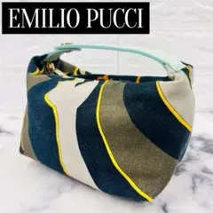 Emilio Pucci PUCCINELLA BAG エミリオプッチ バッグ 希少】PUCCI エミリオプッチ ハンドバッグ ポーチ クラッチ