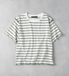 マルチボーダー 半袖 Tシャツ Mサイズのサムネイル