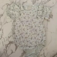 tete a tete 花柄ロンパース 70サイズ
