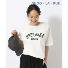 SHOO・LA・RUE　シューラルー　 グラフィック半袖ゆるTシャツ
