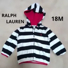 【美品】ラルフローレン　 ジップアップパーカー 18M　85cm 春秋　POLO