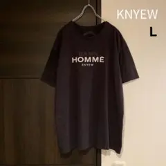 KNYEW HOMME ロゴt ラスベガス発 ブラック