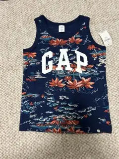 GAP 花柄 タンクトップ ネイビーのサムネイル