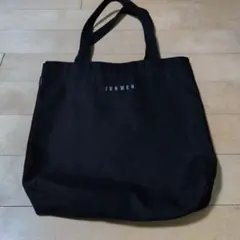 JUNMEN 黒 トートバッグ　ノベルティグッズ