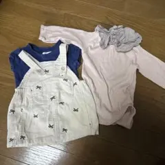 ベビー服セット（ロンパース・オーバーオール・Tシャツ）