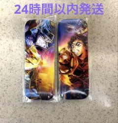 鬼滅の刃 WEBSHOPくじC賞レンチキュラー缶バッジ 童磨&しのぶ2点セット