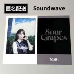 NiziU アヤカ トレカ soundwave ヨントン ポラロイド風 チェキ