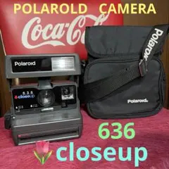 ☆Polaroid 636 closeup ポラロイドカメラ 動作未確認