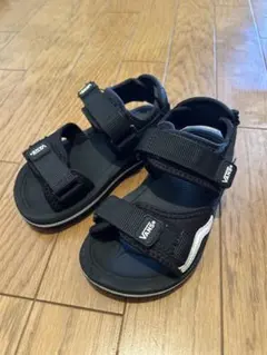 VANS キッズ サンダル ブラック