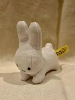ブルーナアニマル　うさぎ　白　マスコット