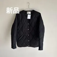 ショート丈 キルティングジャケット