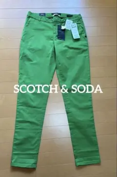 SCOTCH & SODA グリーン チノパン 27/32