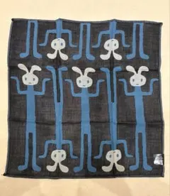 Atsuko Matano ハンカチ うさぎ柄 リバーシブル　新品、未使用のサムネイル