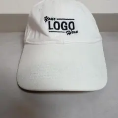 BALENCIAGA キャップ ホワイト LOGO ロゴ刺繍 Lサイズ 帽子のサムネイル
