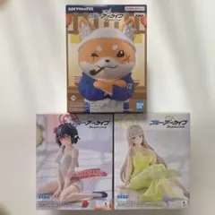 ブルーアーカイブ フィギュア3点セット