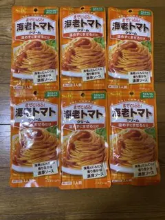 S&B まぜるだけのスパゲッティソース 海老トマトクリーム 6袋のサムネイル