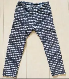 中古　マリメッコ　ユニクロ　コラボレギンス　100