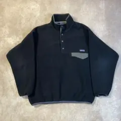 Patagonia スナップT ブラック/グレー L 野村周平着用 2015年製