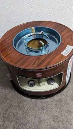 【美品】コロナ サロンヒーター KT-1616 木目 2016年 直径46cm 美品】コロナ サロンヒーター KT-1616 木目 2016年 直径46cm