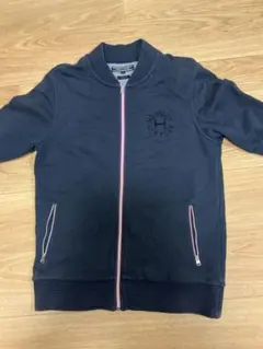 TOMMY HILFIGER ネイビー ジップアップジャージ　サイズSのサムネイル