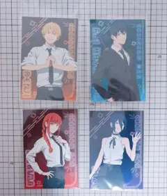チェンソーマン　映画レゼ編　アニメイト 特典 イラストシート ポストカード　4点