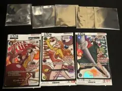 ワンピースカードゲーム ラウンドワンプロモ ルフィ ナミ ゾロ等 5枚