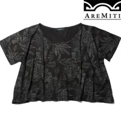 ハワイアン AREMITI トロピカル　ルーズTシャツ レッスン　ハワイ　フラ
