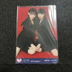 イコラブ 赤背景2 音嶋莉沙 山本杏奈