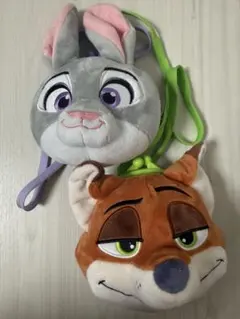 ズートピア プラがまぐち ポシェット ジュディ ニック
