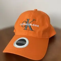 CALVIN KLEIN JEANS オレンジキャップ