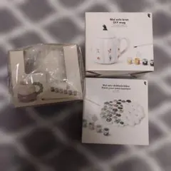 未使用品　フライングタイガー　DIYマグカップ　コースター　まとめ売り